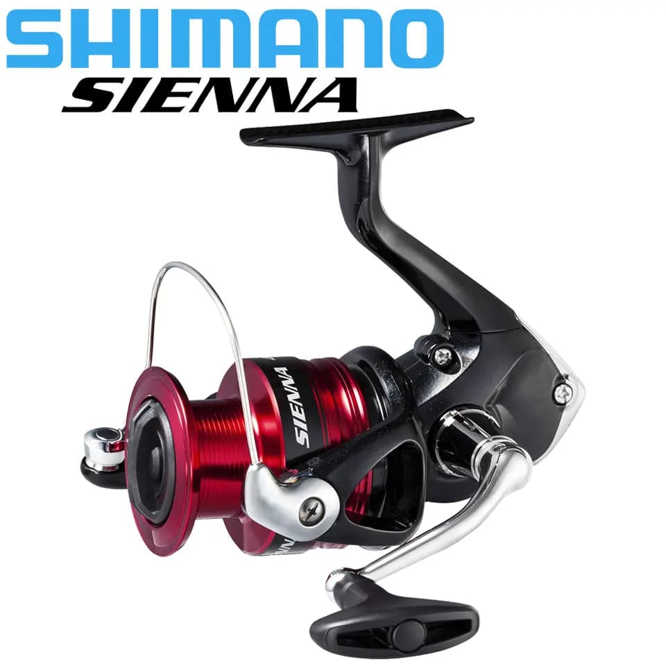 Moulinet de pêche spinning Shimano Sienna 500 à 4000 pour eau douce et mer