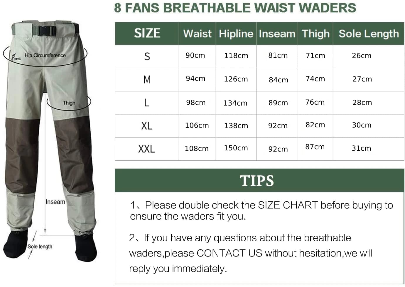 Waders de pêche étanches respirants 3 plis pour homme et femme, idéaux pour la pêche en kayak