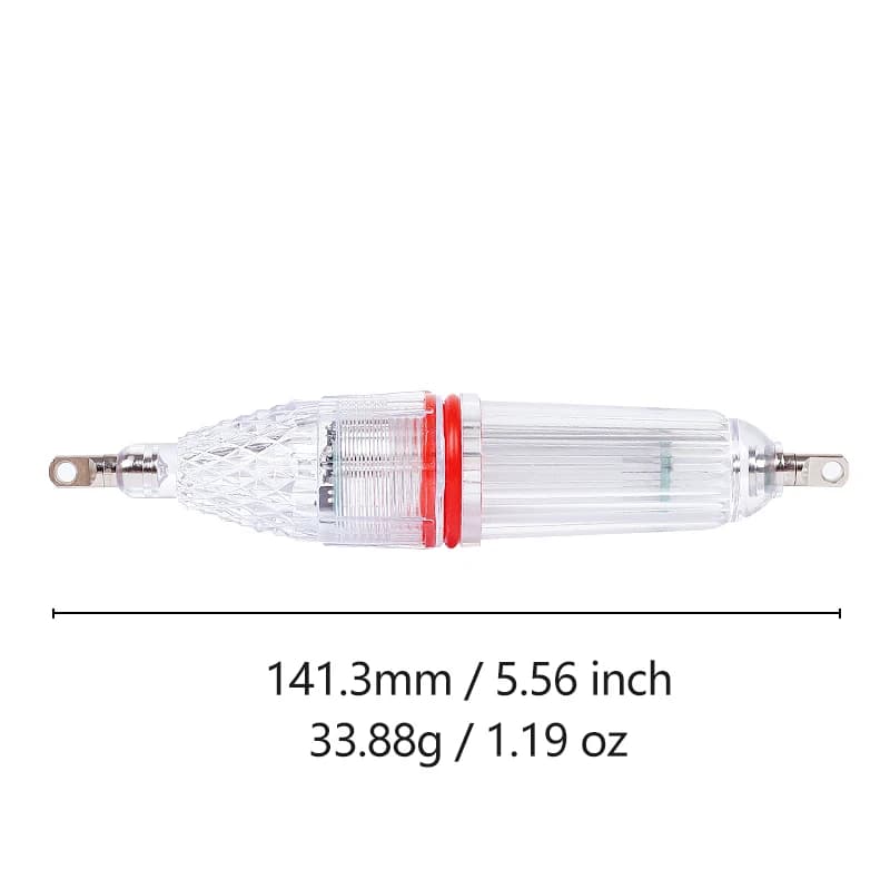 Lampe de pêche LED étanche double lumière - Attire les poissons pour pêche nocturne en mer