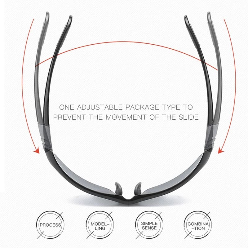 Lunettes de pêche haute définition anti-impact pour pêche en mer et pêche côtière