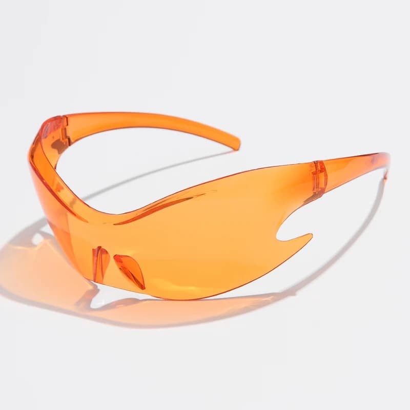 Lunettes de pêche luxe punk unisexe - Style one piece - Vélo hip hop UV400