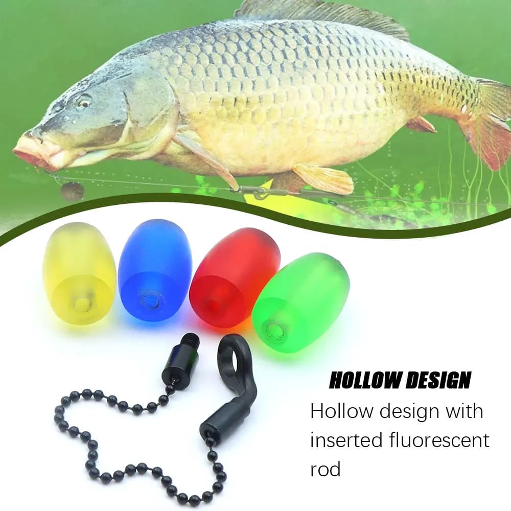 Bobbin Swinger avec chaîne acier pour pêche carpe - Indicateur de touche précis pour pêche au coup