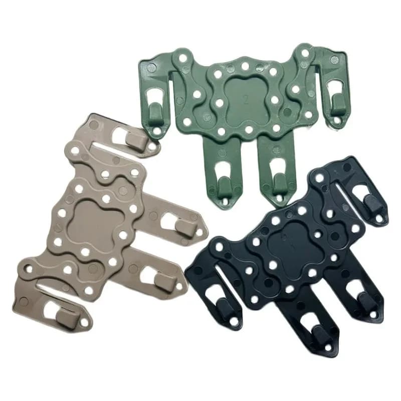 Support plastique MOLLE pour Glock - Adaptateur fixation étui pistolet sur gilet pêche