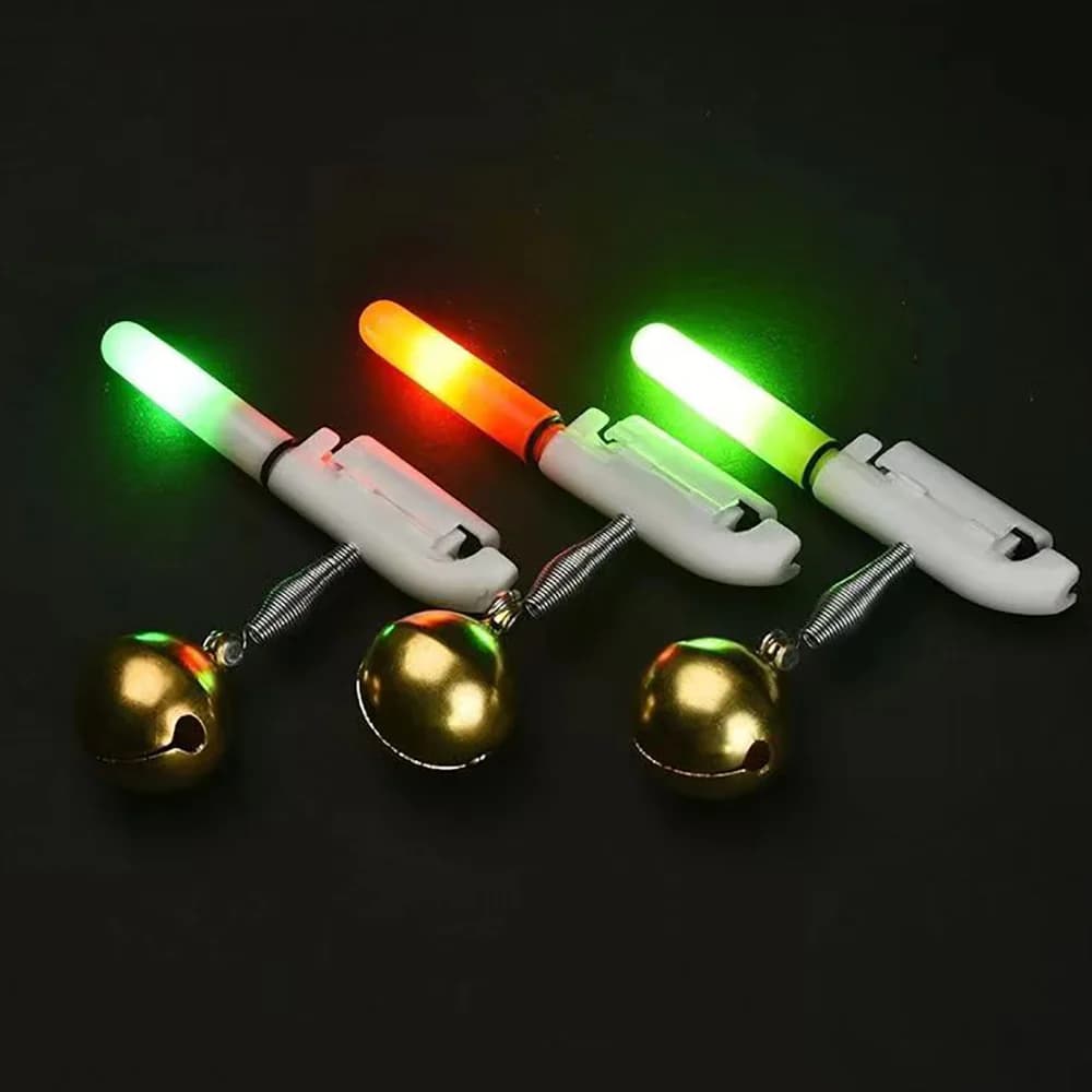 Alerte de touche lumineuse GOBAIT CR425 avec tige LED rechargeable USB pour pêche de nuit