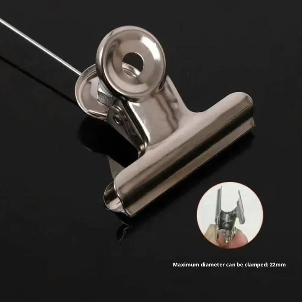 Alarme de touche anti-corrosion en acier inoxydable pour pêche à la carpe - détecteur de touches durable