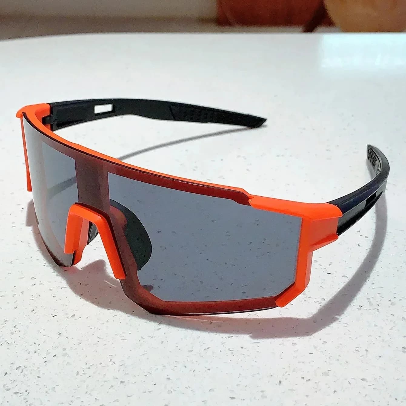 Lunettes de sport extérieur vintage homme femme pêche ski protection vent UV400