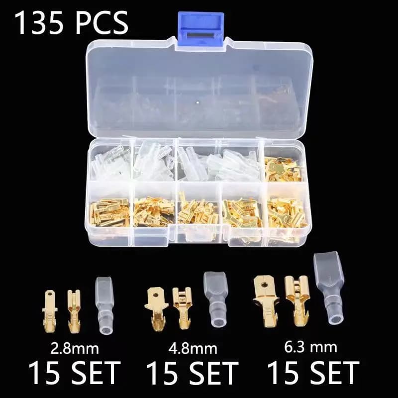 Pince à sertir multifonction avec dénudeur et coupe-fil - Kit complet pour connecteurs électroniques de pêche