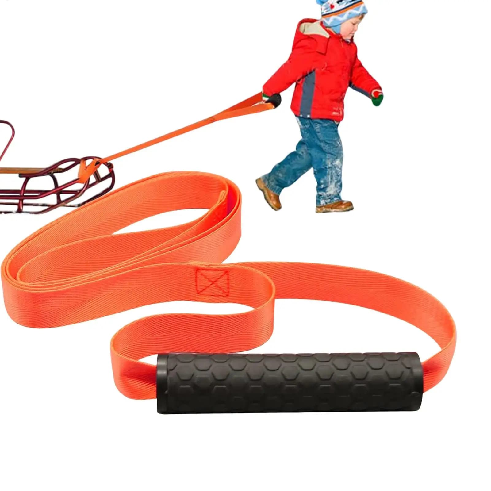 Corde de traction pliable pour cerf avec poignée - Accessoire chasse pêche multi-usage transport équipement
