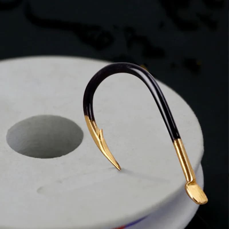 60 hameçons en alliage tungstène colorés pour carpe - Matériau haute densité pour pêche précise
