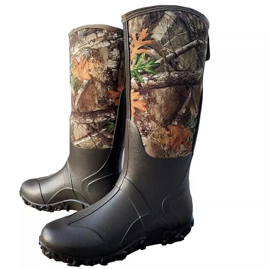 Nouveauté : bottes de pêche et chasse imperméables renforcées, camouflage bionique arboricole pour lavage auto et jardin