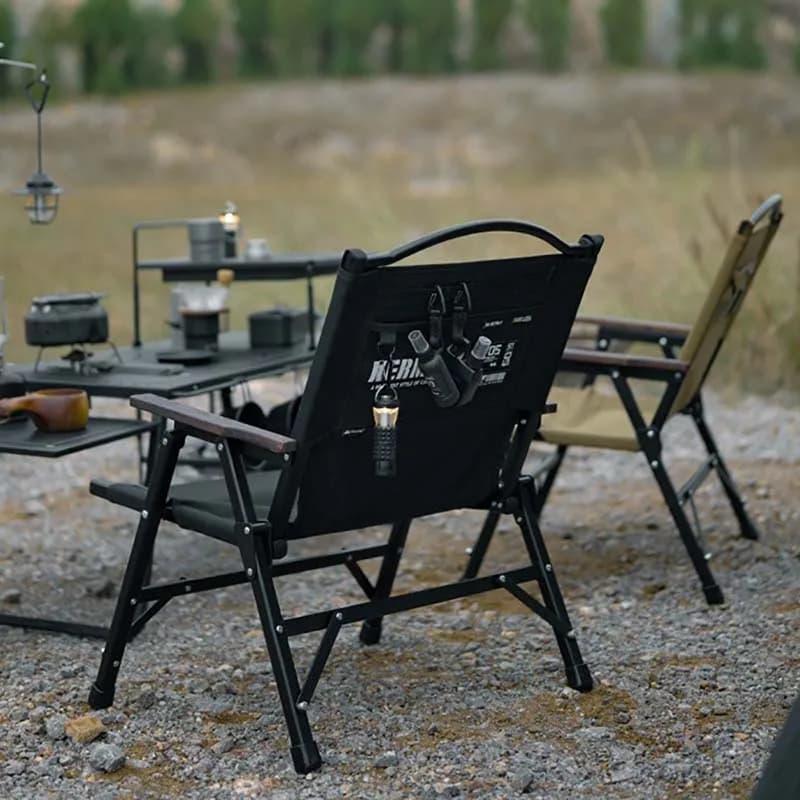 Chaise de pêche pliante ultra-légère ShineTrip Outdoor Tactical - Chaise Kermit aluminium portable