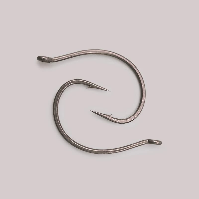 Hameçon Wacky Offset LUREHOLIC PTFE Super Slide pour Drop Shot - Acier Inoxydable pour Vers
