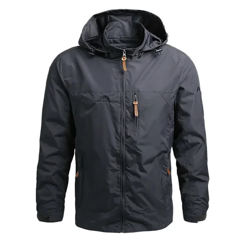 Veste imperméable pêche homme automne - Vêtement technique pour pêche en rivière et camping