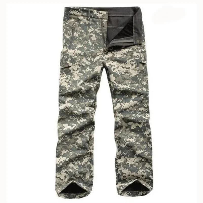 Pantalon de chasse camouflage TAD peau de requin imperméable coupe-vent randonnée alpinisme