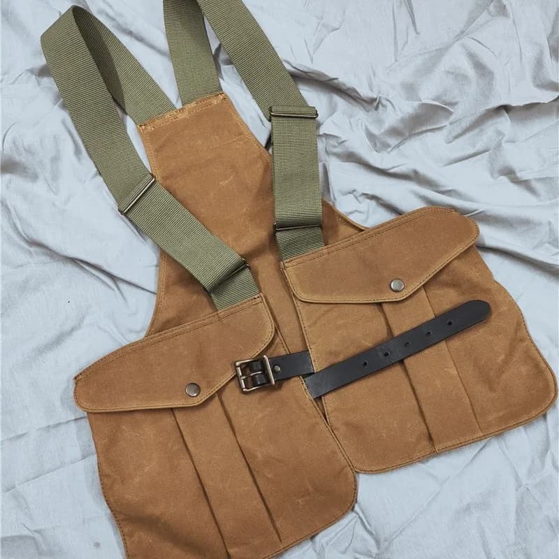 Veste multifonction pêche camping 2025 à multiples poches pour homme et femme style rétro américain