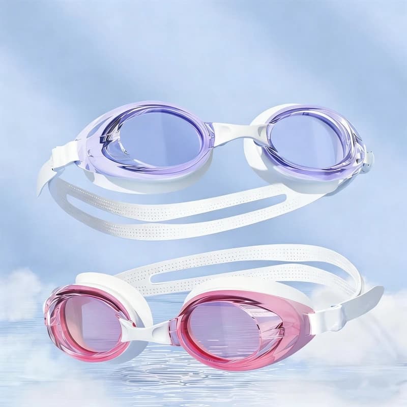 Lunettes de natation adulte vision HD étanches anti-buée unisexe pour natation loisir et entraînement