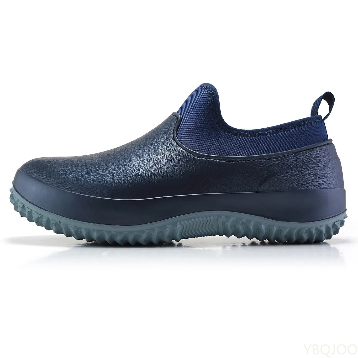 Bottes de pêche courtes homme caoutchouc imperméables confort antidérapantes travail chef pluie extérieur