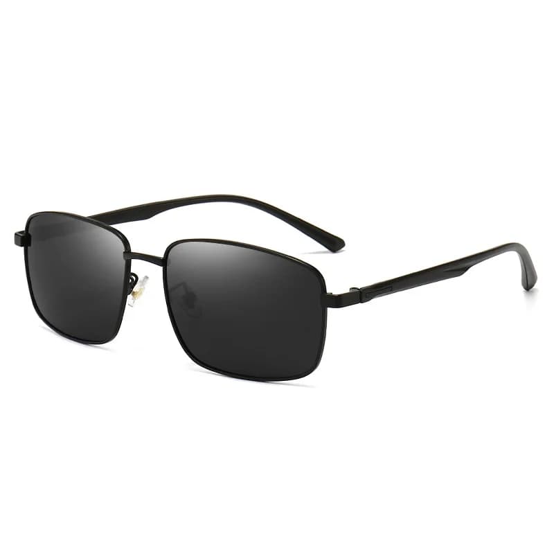 Lunettes de soleil polarisées vintage 2022 pour pêche - Style pilote noir luxe UV400