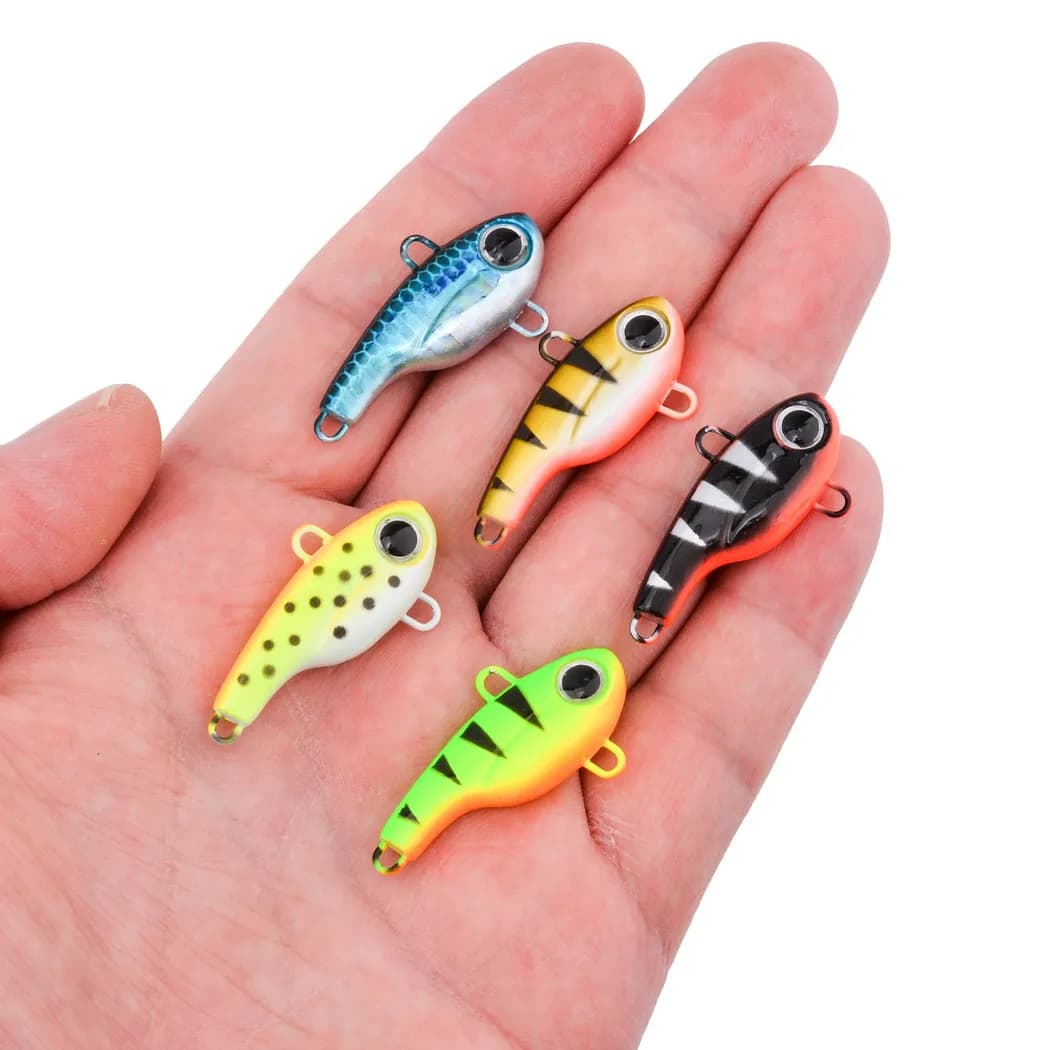 Leurre spinner métal vibrant 5g à 20g avec queue rotative et paillettes pour pêche au leurre ou trolling