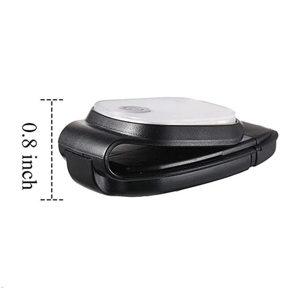 Lampe clip LED 4 modes rechargeable USB pour jogging marche nocturne pêche randonnée sécurité