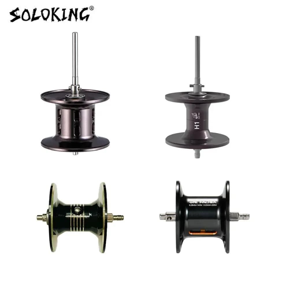 Bobine de rechange SOLOKING pour moulinets HIAW200 GKA300 GKA200 - Pièce détachée pour pêche au leurre
