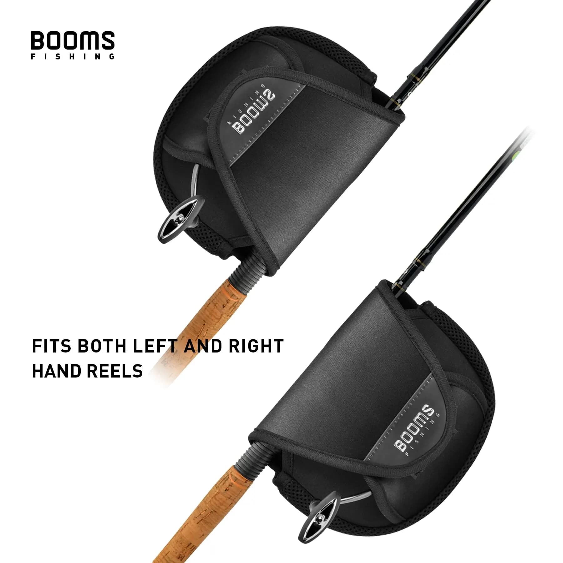 Housse de protection Booms Fishing RC2 pour moulinet - Étui anti-choc spinning et baitcasting