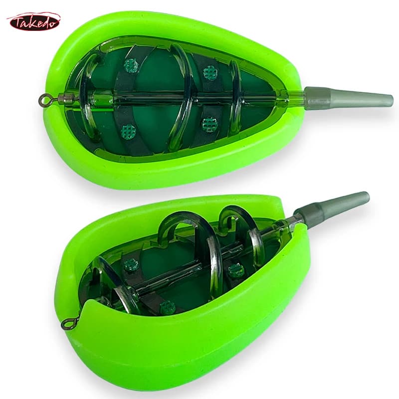 Moule à amorce TAKEDO TN15 pour carpe - Poids 20G à 60G, idéal pour pêche au feeder et méthode