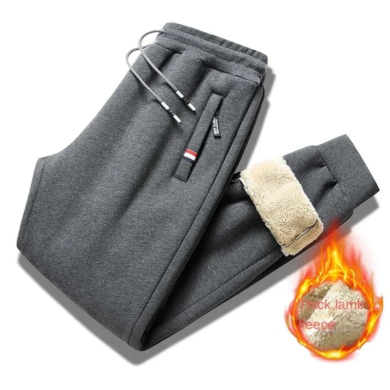 Pantalon d'hiver laine mouton homme - Chauffant qualité pour pêche hivernale confort premium