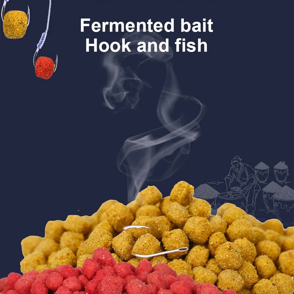 Appâts pellets carp fishing 1/2 pack - Attractant universel facile à utiliser pour carpes herbivores