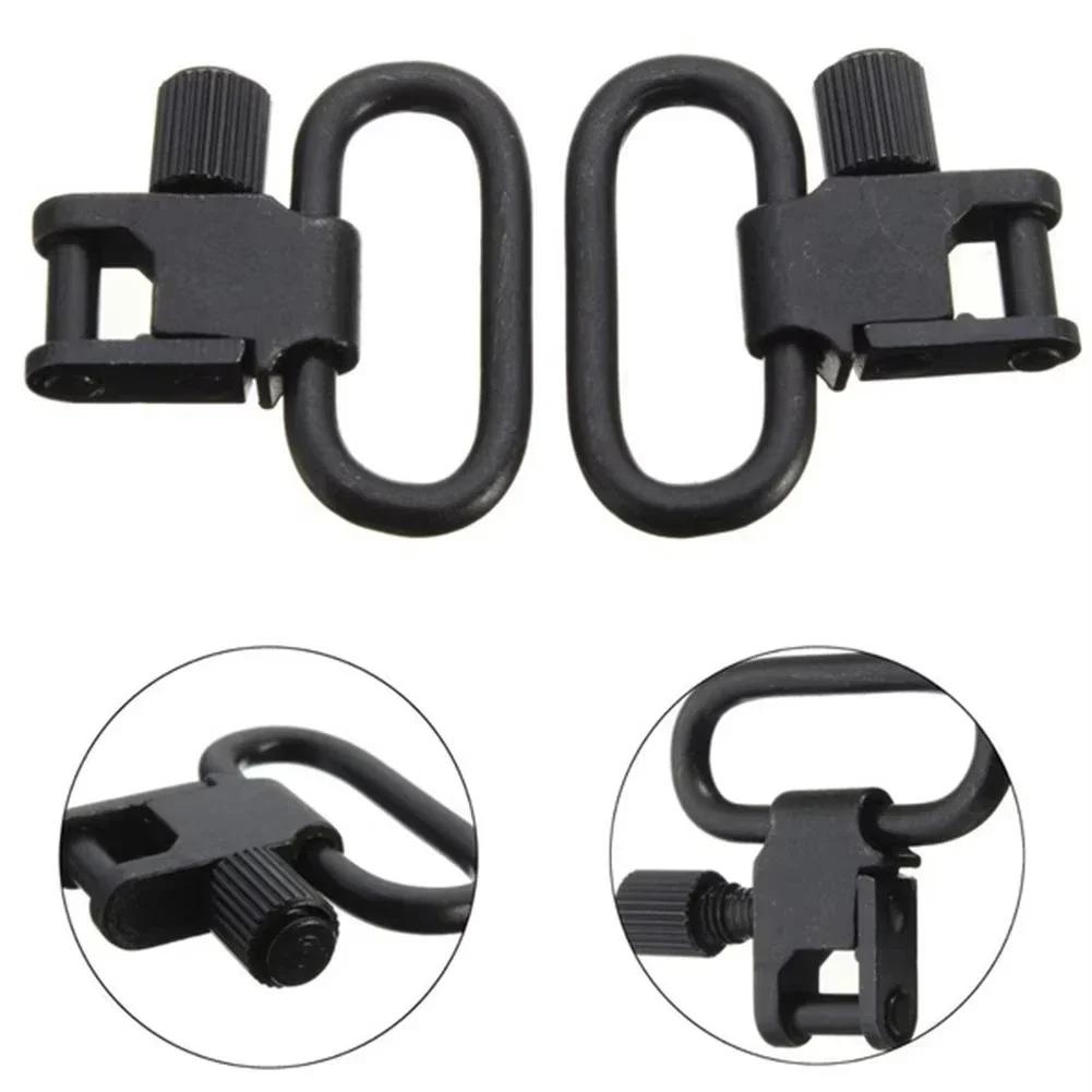 2 boucles QD pour sangle de fusil de pêche - Montage détachable et sécurisé