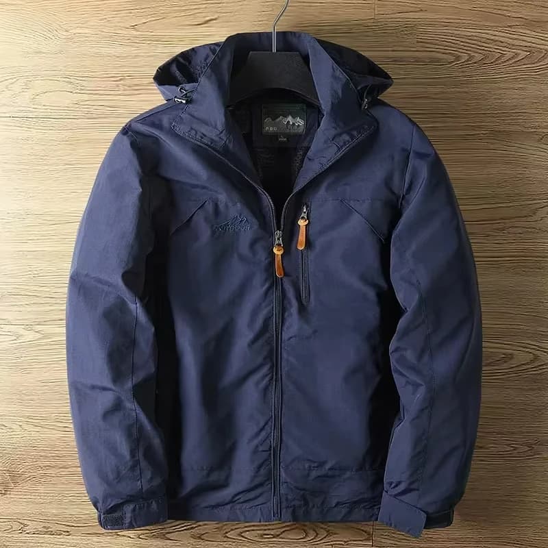 Veste homme imperméable respirante randonnée 2025 - Coupe-vent hooded oversized 7XL vêtements outdoor