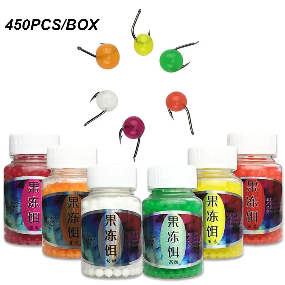 Appât gelée 70g haute qualité - Perles aromatisées et billes pour pêche à la carpe et feeder