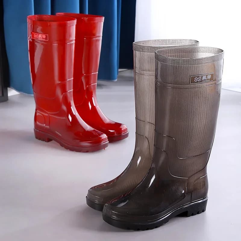 Bottes de travail hautes 2024 pour pêche agricole imperméables séchage rapide antidérapantes durables