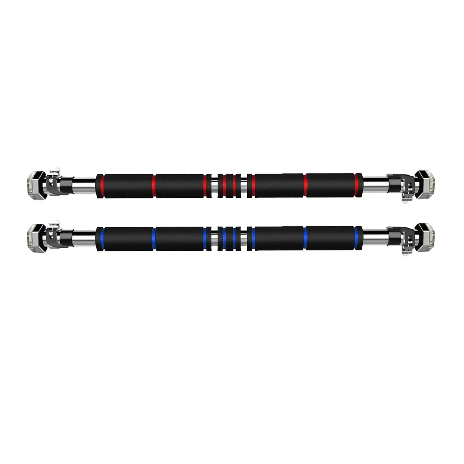 Barre de traction porte ajustable longueur 80-130 cm - Barre horizontale télescopique musculation maison