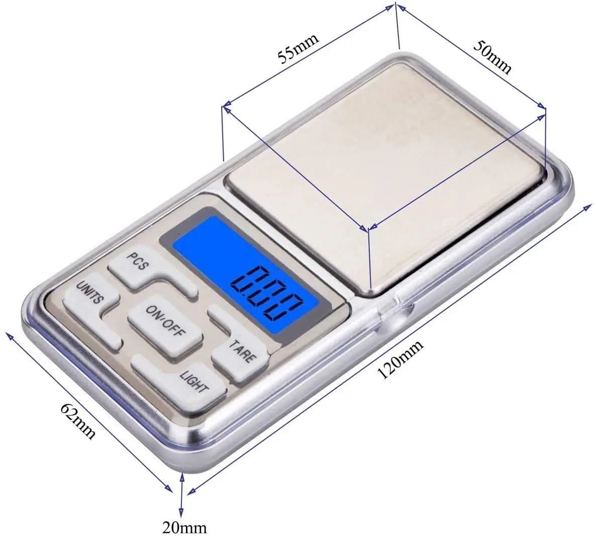 Balance électronique pêche 500g/0.01g - Balance digitale précise pour appâts et accessoires