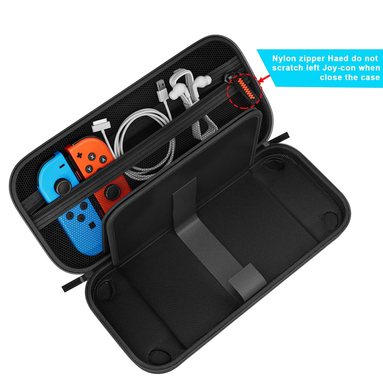 Étui de voyage coque rigide portable pour Nintendo Switch/OLED console et accessoires