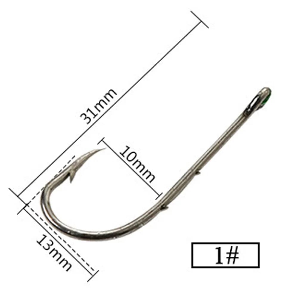 Leader acier anti-morsure FLYSAND 50LB avec hameçon n°1 et émerillon - Lot de 20 pour pêche carnassiers