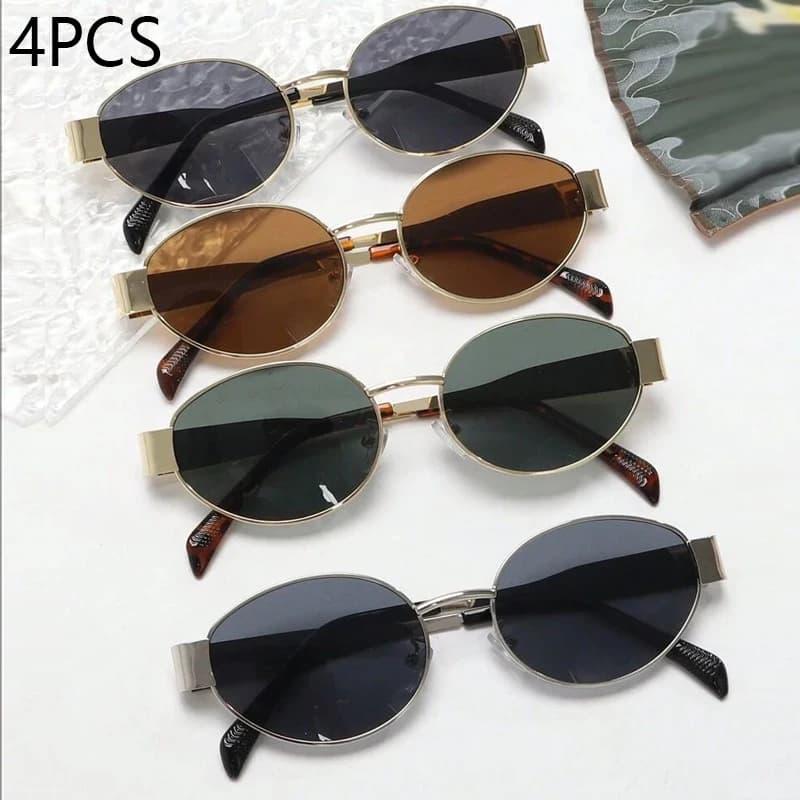 Lot lunettes plage femme forme ovale - Accessoires pêche élégants protection solaire