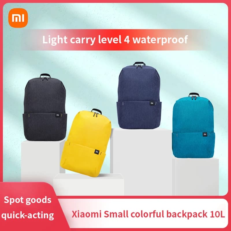 Petit sac à dos Xiaomi pêche étanche ultra-léger homme femme sport étudiant portable