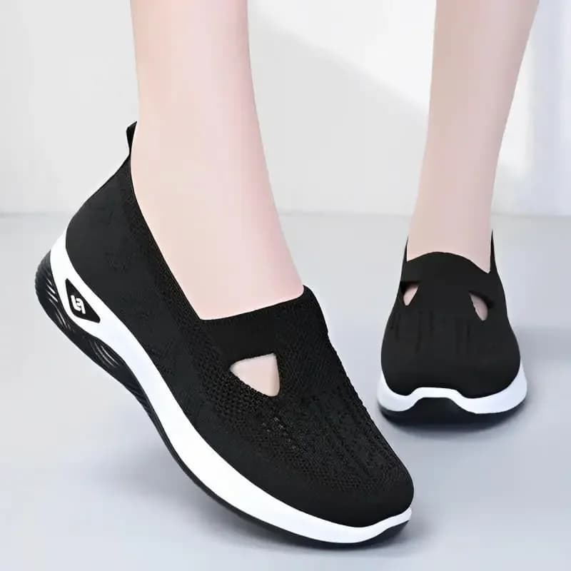 Baskets mesh été femme pêche personnalisables - Slip on léger casual sorties pêche