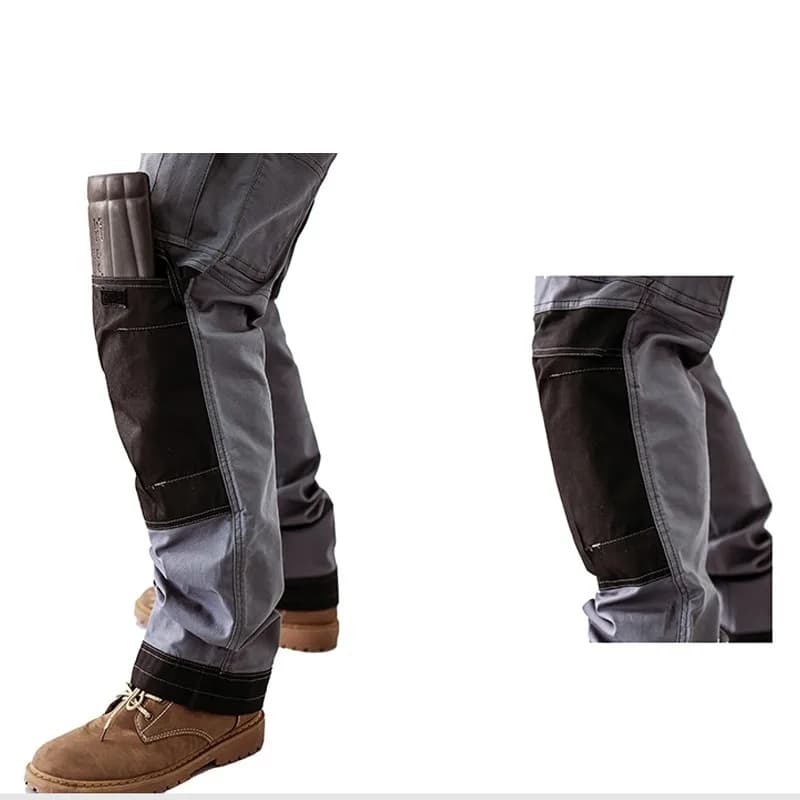 Pantalon cargo léger homme pêche - Respirant genouillères tactique pour randonnée et travail extérieur