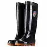 Bottes pluie hautes homme extra épaisses - Chaussures waterproof à semelle tendon de bœuf
