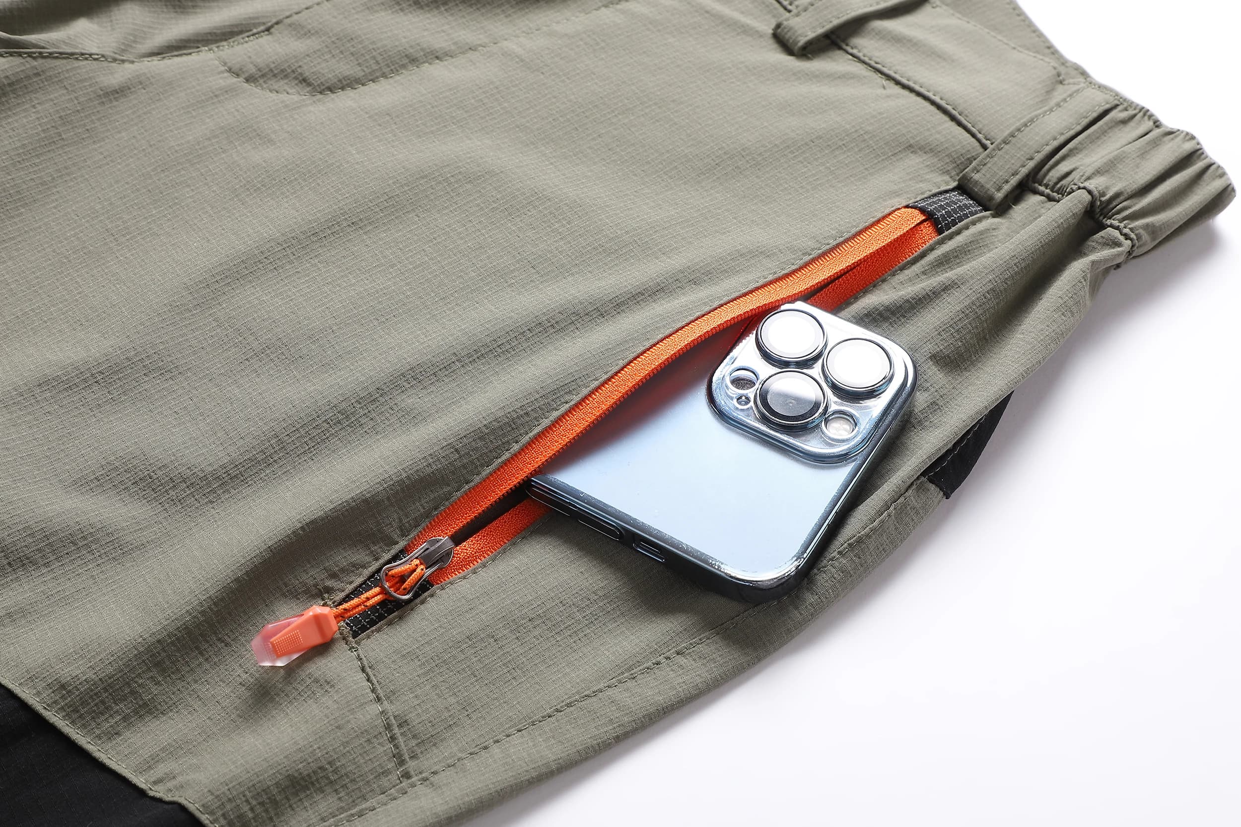 Pantalon alpinisme homme pêche été - Élastique 4 côtés séchage rapide léger respirant outdoor