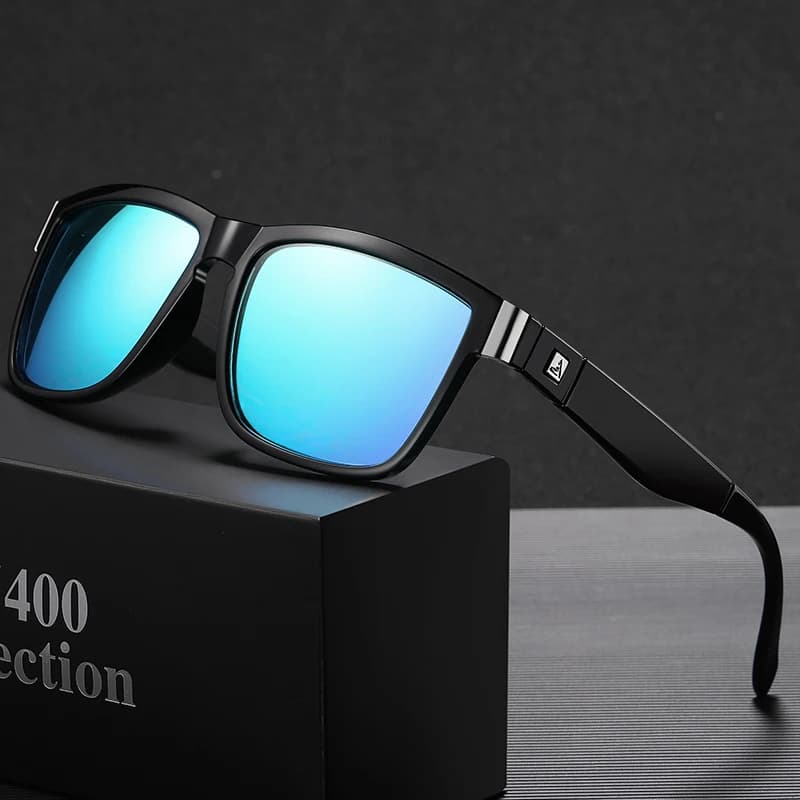 Lunettes de soleil UV400 neuves pour pêche - Camping, randonnée et conduite