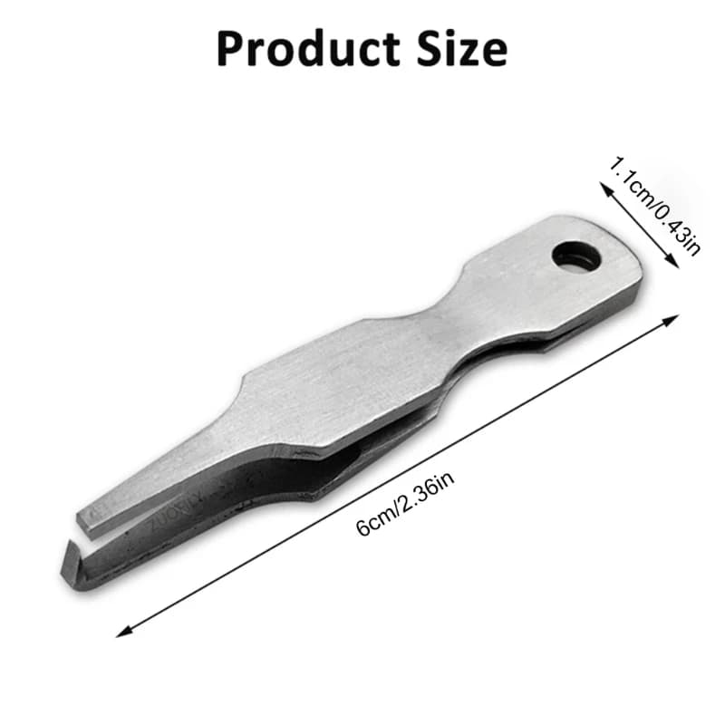 Mini pince ouvre-anneaux pour pêche - Outil rapide ouverture anneaux split rings
