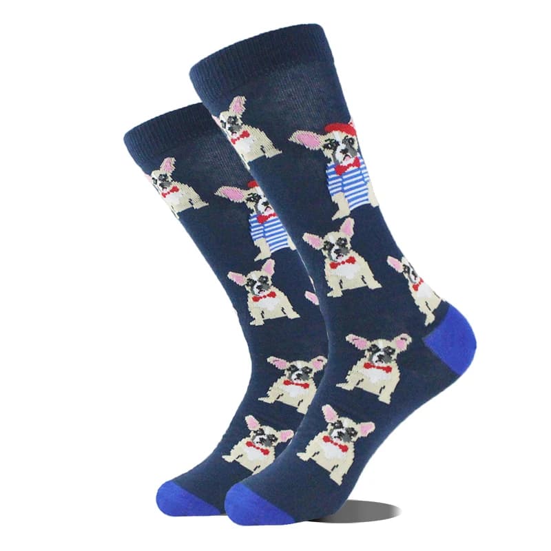 Chaussettes humoristiques canard musique bière - Socks drôles homme design original