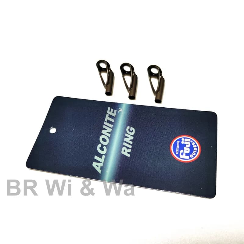 Anneaux Fuji LGAT pointus BRWi&Wa pour réparation cannes spinning et casting eau salée 2 pièces