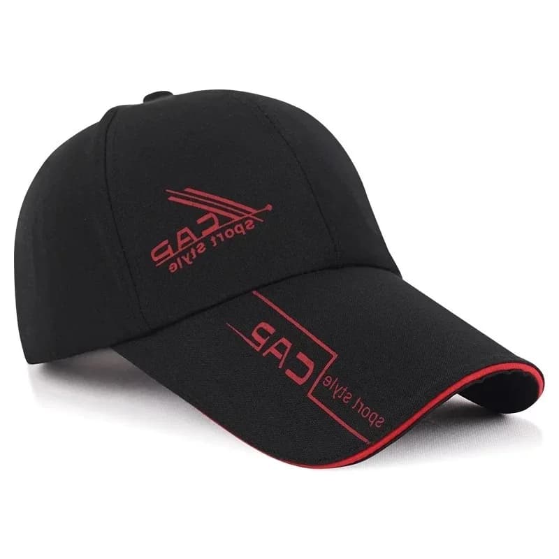 Casquette baseball à long bord pour pêche avec protection solaire intégrale printemps été