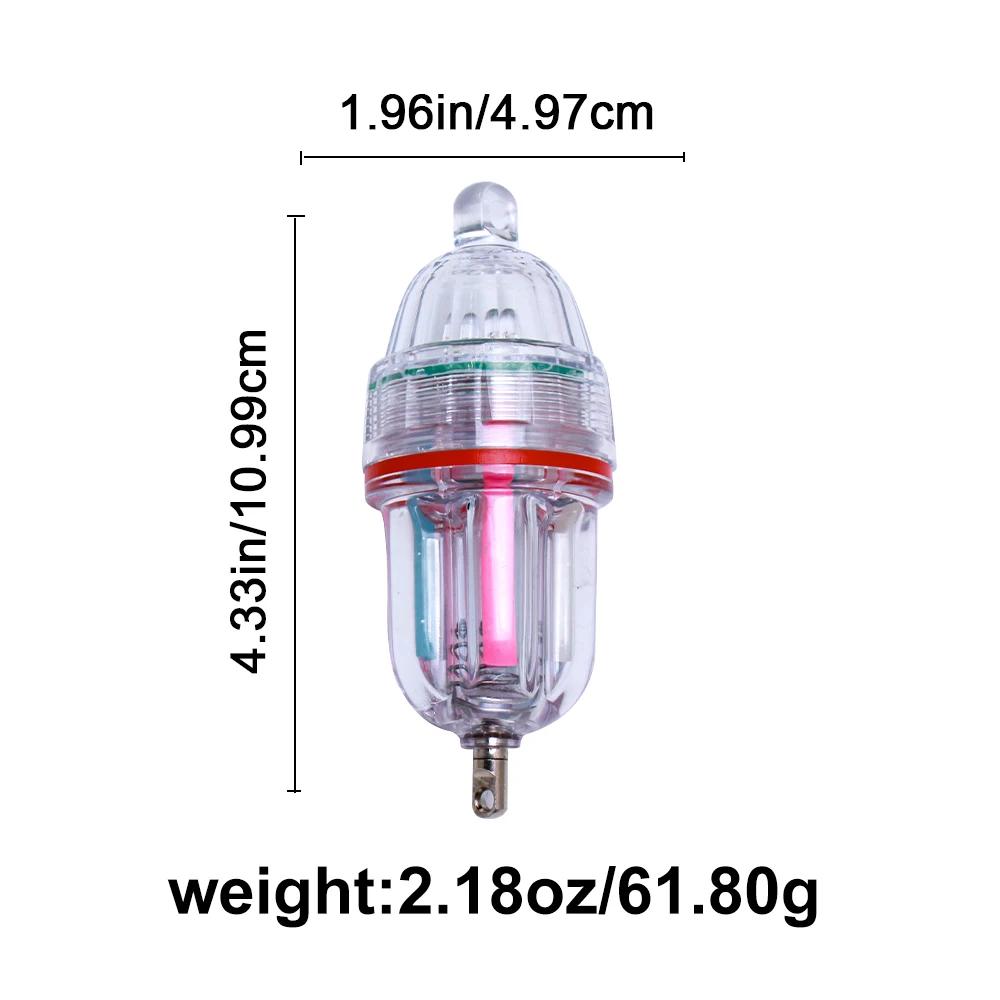 Lampe LED haute pression attrape-poissons pour pêche en mer avec flash lumineux sous-marin