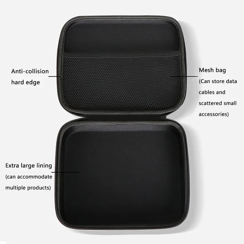 Boîte de rangement EVA étanche avec zip - Coffret organisateur outils accessoires voyage